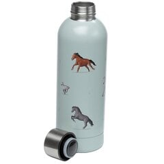 Pullo kuumia ja kylmiä juomia - Willow Farm Horses 530 ml hinta ja tiedot | Termoskannut ja termosmukit | hobbyhall.fi