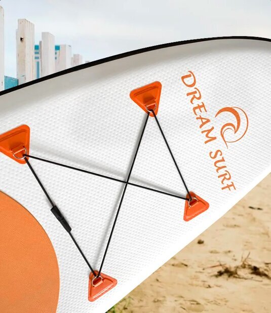 Ilmatäytteinen melasarja Dream Surf 350 cm Valkoinen hinta ja tiedot | SUP-laudat | hobbyhall.fi