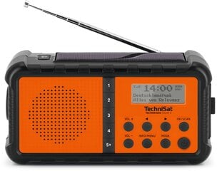 Kannettava DAB+/FM-radio, jossa on aurinkolataus TECHNIRADIO SOLAR 2 hinta ja tiedot | Kelloradiot ja herätyskellot | hobbyhall.fi