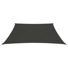 Aurinkopurje 160 g/m² antrasiitti 4/5x4 m HDPE hinta ja tiedot | Aurinkovarjot ja markiisit | hobbyhall.fi