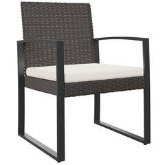 2 tuolin setti , ruskea hinta ja tiedot | Puutarhatuolit | hobbyhall.fi