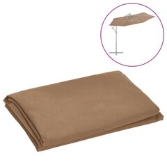 Aurinkovarjon vaihtokangas taupe 300 cm hinta ja tiedot | Aurinkovarjot ja markiisit | hobbyhall.fi