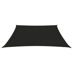 Aurinkopurje 160 g/m² musta 2x2 m HDPE hinta ja tiedot | Aurinkovarjot ja markiisit | hobbyhall.fi