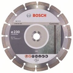 Bosch timanttilevy 230x22,2mm, segmentoitu hinta ja tiedot | Käsityökalut | hobbyhall.fi