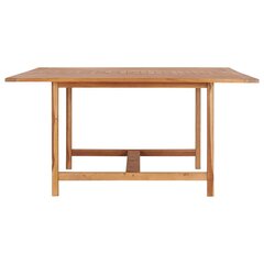 Puutarhapöytä 150x150x76 cm täysi tiikki hinta ja tiedot | Puutarhapöydät | hobbyhall.fi