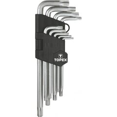 Torx-avainsarja 9-osa T10-T50 hinta ja tiedot | Käsityökalut | hobbyhall.fi