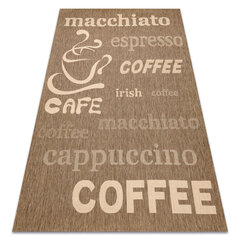 Coffee matto String Sizal Floorlux 20645, luonnollinen hinta ja tiedot | Isot matot | hobbyhall.fi