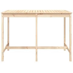 Puutarhapöytä 159,5x82,5x110 cm täysi mänty hinta ja tiedot | Puutarhapöydät | hobbyhall.fi