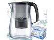 AQUAPHOR ONYX VEDENSUODATIN TANK 4.2 L + MAXFOR CONTRIBUTOR musta hinta ja tiedot | Veden suodatinkannut ja suodattimet | hobbyhall.fi