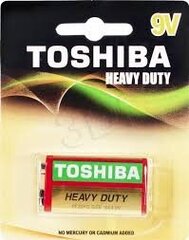 Toshiba Head Elements Heavy Duty Krona 10 Pack Set hinta ja tiedot | Paristot | hobbyhall.fi