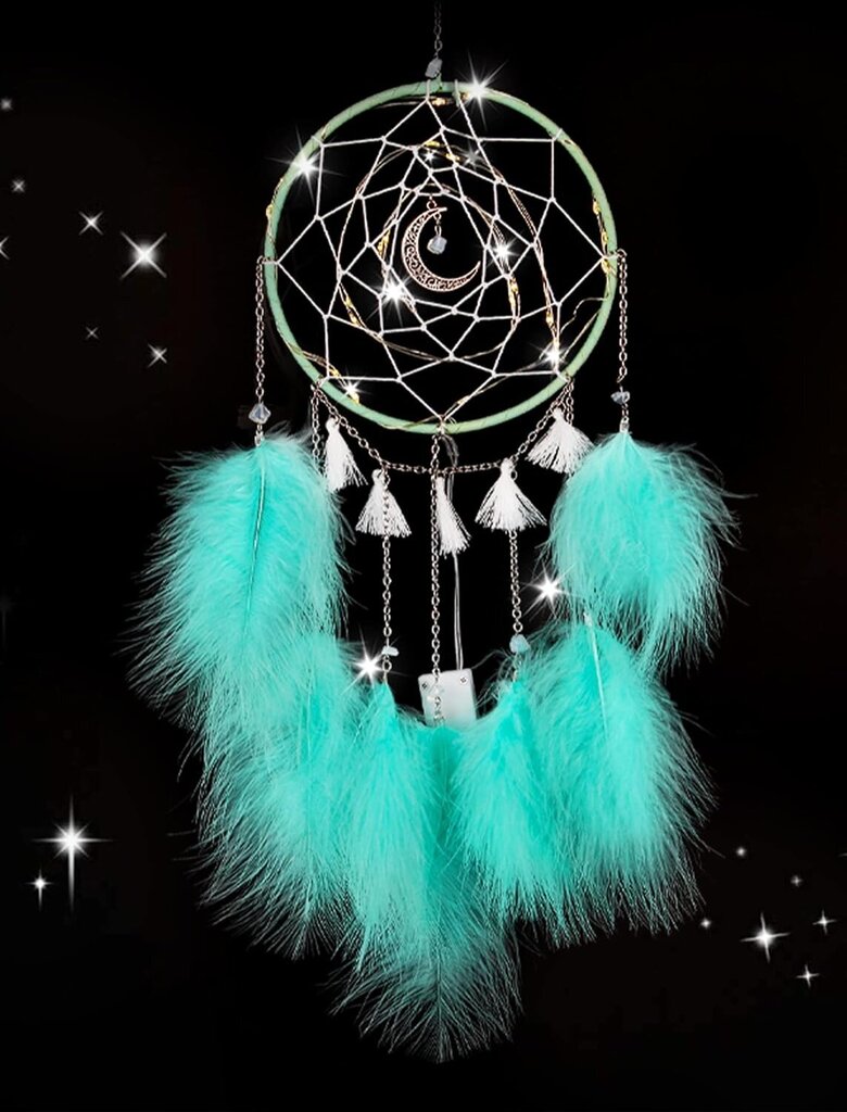 Dreamcatcher kanssa valaistu käsintehtyjä hinta ja tiedot | Sisustustuotteet | hobbyhall.fi