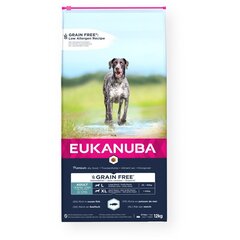 Eukanuba, kala, 12 kg hinta ja tiedot | Koiran kuivaruoka | hobbyhall.fi