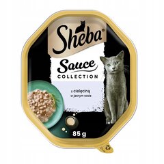 Sheba Sauce Collection täysravinto kissoille, naudanlihaa, 22 x 85g hinta ja tiedot | Kissanruoka | hobbyhall.fi