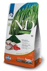 Farmina N&D Spirulina, silli, 1,5 kg hinta ja tiedot | Kissan kuivaruoka | hobbyhall.fi