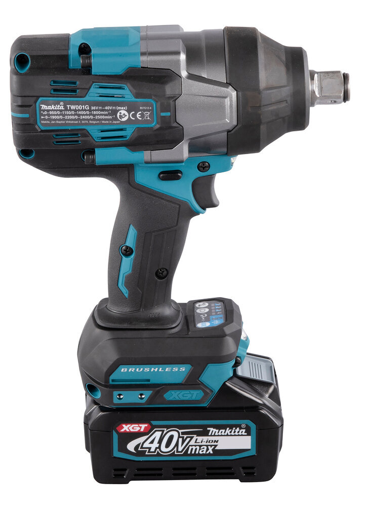 Iskevä mutterinväännin XGT® TW001GM201 Makita hinta ja tiedot | Akkuporakoneet ja ruuvinvääntimet | hobbyhall.fi