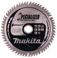 B-69858 Pyörösahanterä HM 165x20x1,85 mm, Z-60 Efficut puulle Makita hinta ja tiedot | Käsityökalut | hobbyhall.fi