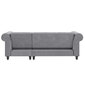 Sofa-lova Dorel Home Felix, pilka hinta ja tiedot | Sohvat ja vuodesohvat | hobbyhall.fi