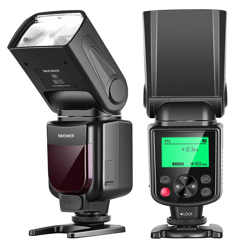 Speedlite kameran salama NEEWER NW-670 TTL GN58 LCD för Canon hinta ja tiedot | Kameratarvikkeet | hobbyhall.fi