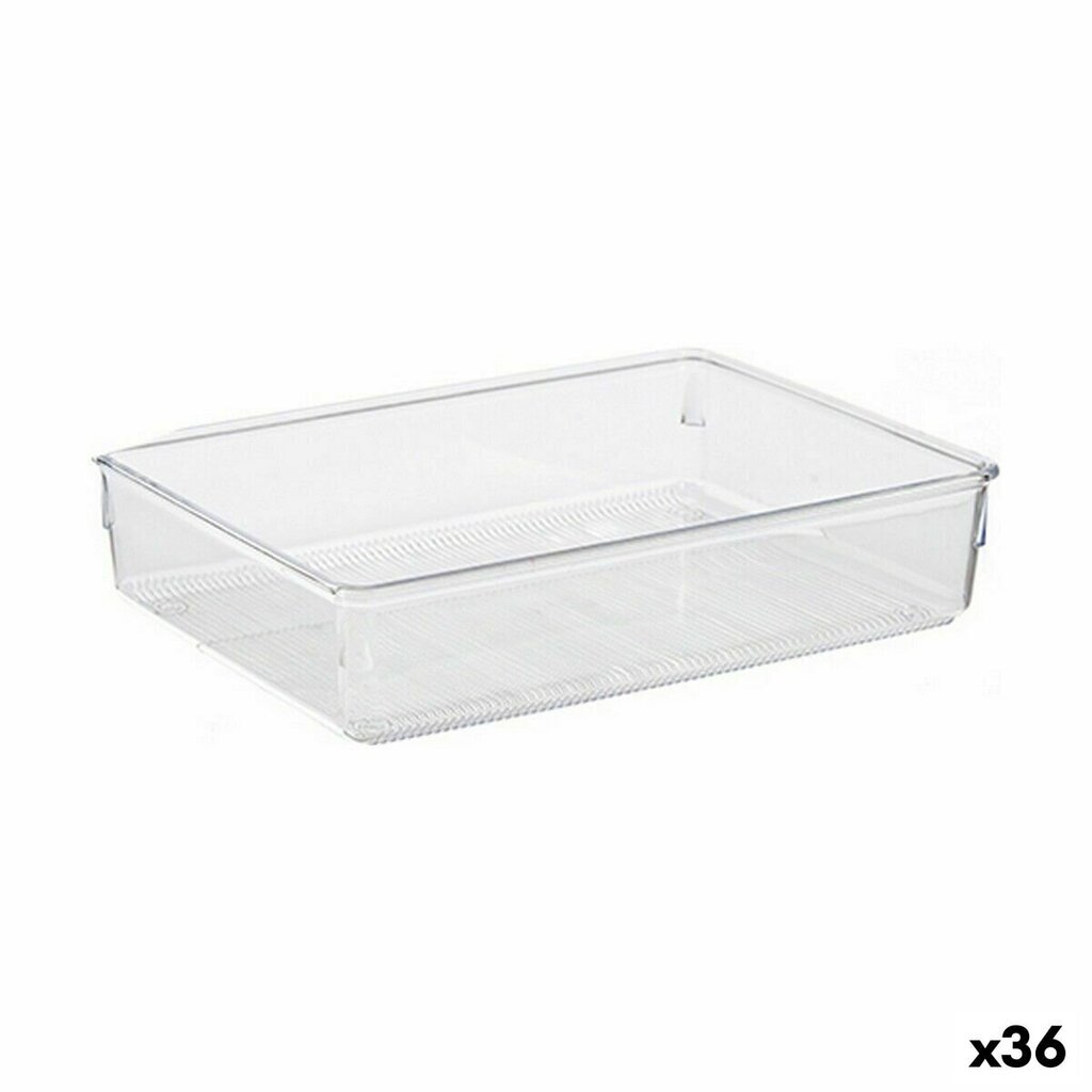 Laatikon laatikko Bigbuy Home, 24 x 5,5 x 15,8 cm, 36 kpl. hinta ja tiedot | Kosmetiikkalaukut ja peilit | hobbyhall.fi