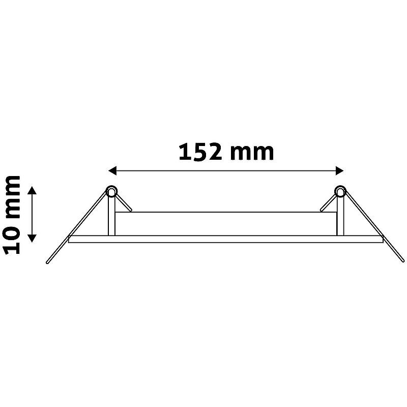 Avide LED kattovalaisin 12W 4000K Ø170mm pyöreä hinta ja tiedot | Upotettavat valaisimet ja LED-valaisimet | hobbyhall.fi