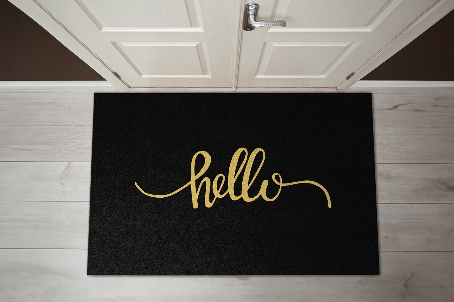 Kynnysmatto Hello, 150x100 cm hinta ja tiedot | Ovimatot | hobbyhall.fi