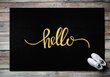 Kynnysmatto Hello, 150x100 cm hinta ja tiedot | Ovimatot | hobbyhall.fi