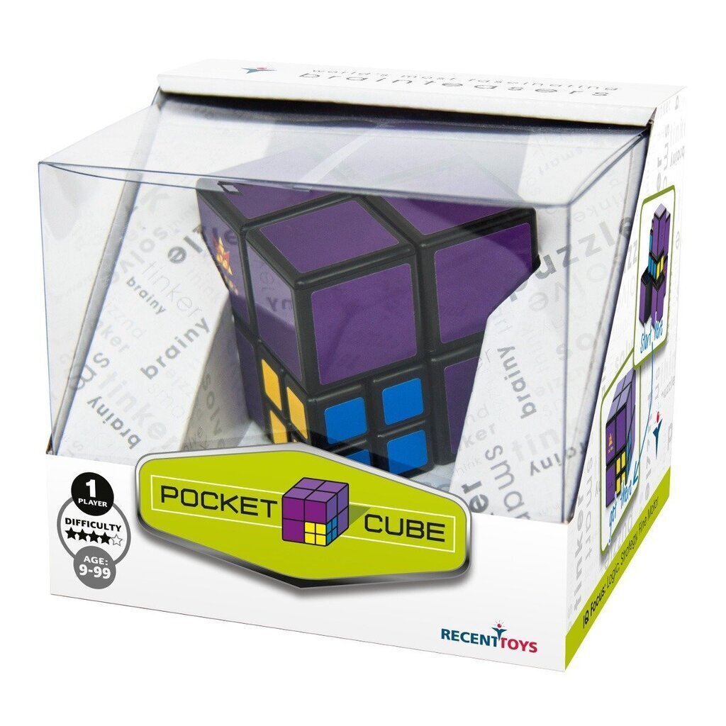 Pocket Cube Recent Toys -älypeli, hinta ja tiedot | Lautapelit ja älypelit | hobbyhall.fi