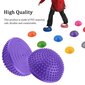 Sensory Pad - Hedgehog THOMS Mini Half Purple hinta ja tiedot | Tasapainotyynyt ja -laudat | hobbyhall.fi