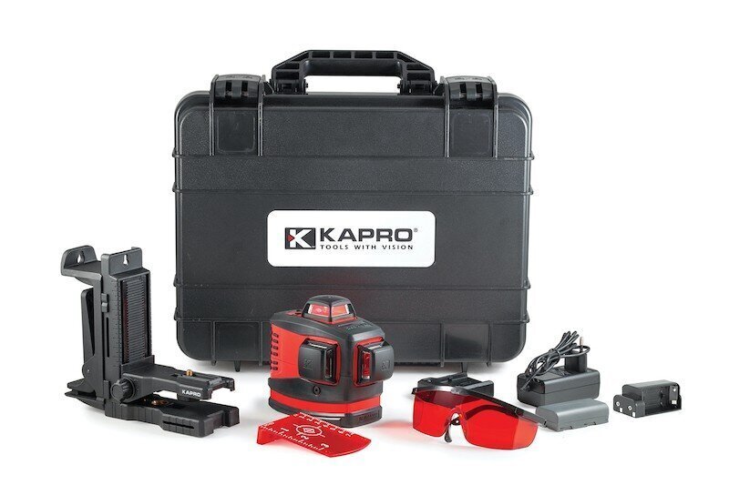 Laser-vaaituslaite Kapro 3D 883N, All-Lines hinta ja tiedot | Käsityökalut | hobbyhall.fi