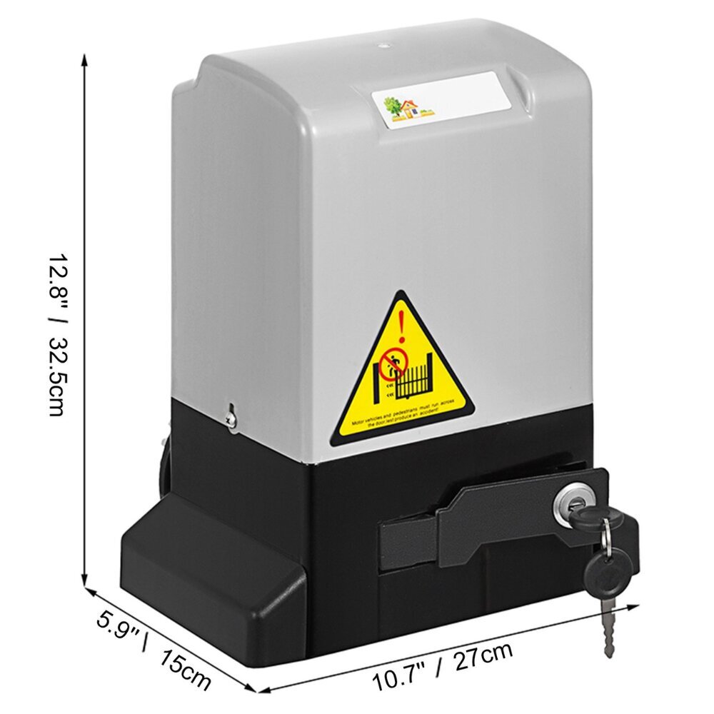 Liukuportin automatiikka Vevor, 600 kg, 220V hinta ja tiedot | Porttiautomatiikka | hobbyhall.fi