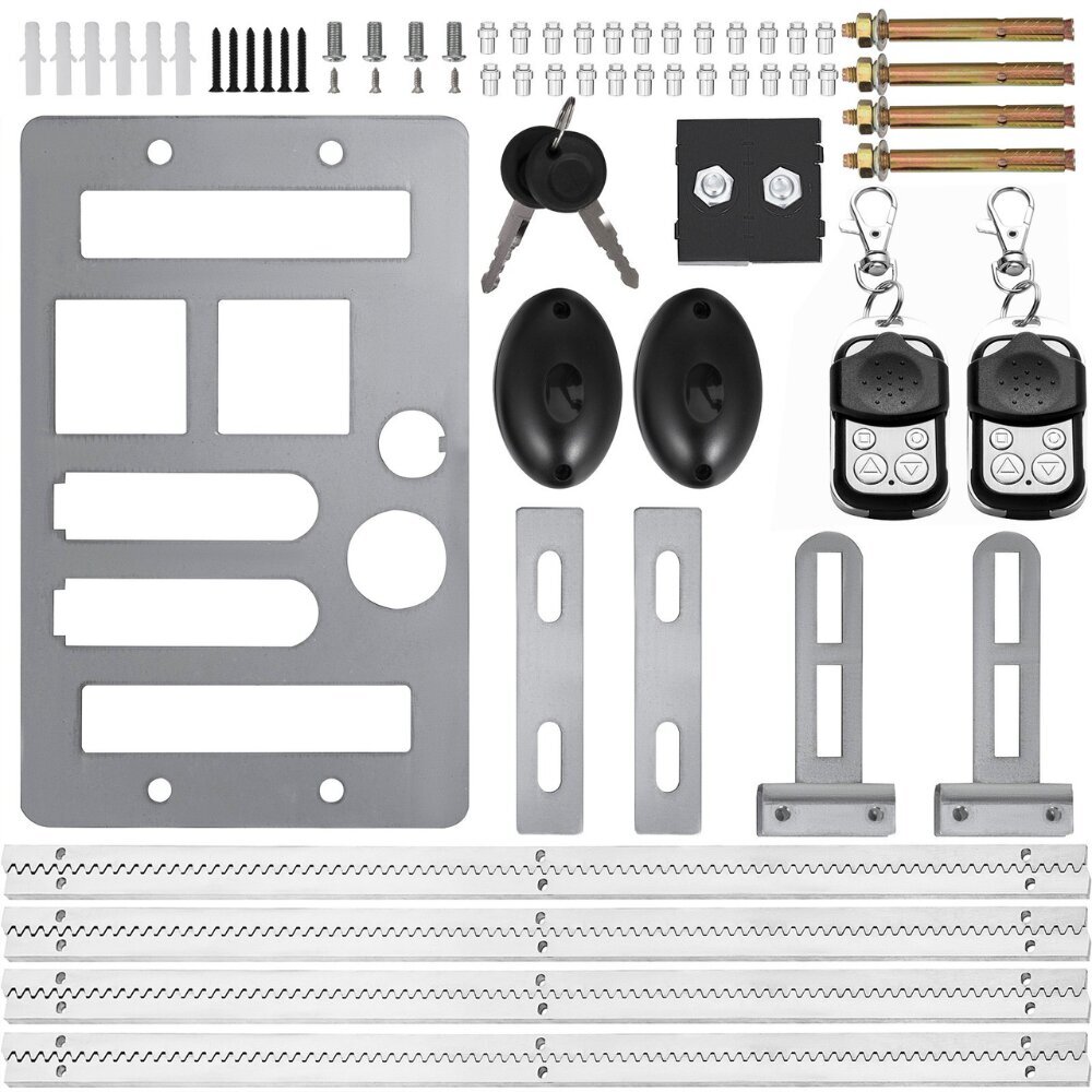 Liukuportin automatiikka Vevor, 600 kg, 220V hinta ja tiedot | Porttiautomatiikka | hobbyhall.fi