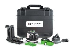Laser-vaaituslaite Kapro 3D 883G, All-Lines GREEN, IP 65 hinta ja tiedot | Käsityökalut | hobbyhall.fi