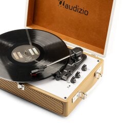 Audizio RP119 Record Player Gold hinta ja tiedot | Vinyylilevysoittimet ja gramofonit | hobbyhall.fi