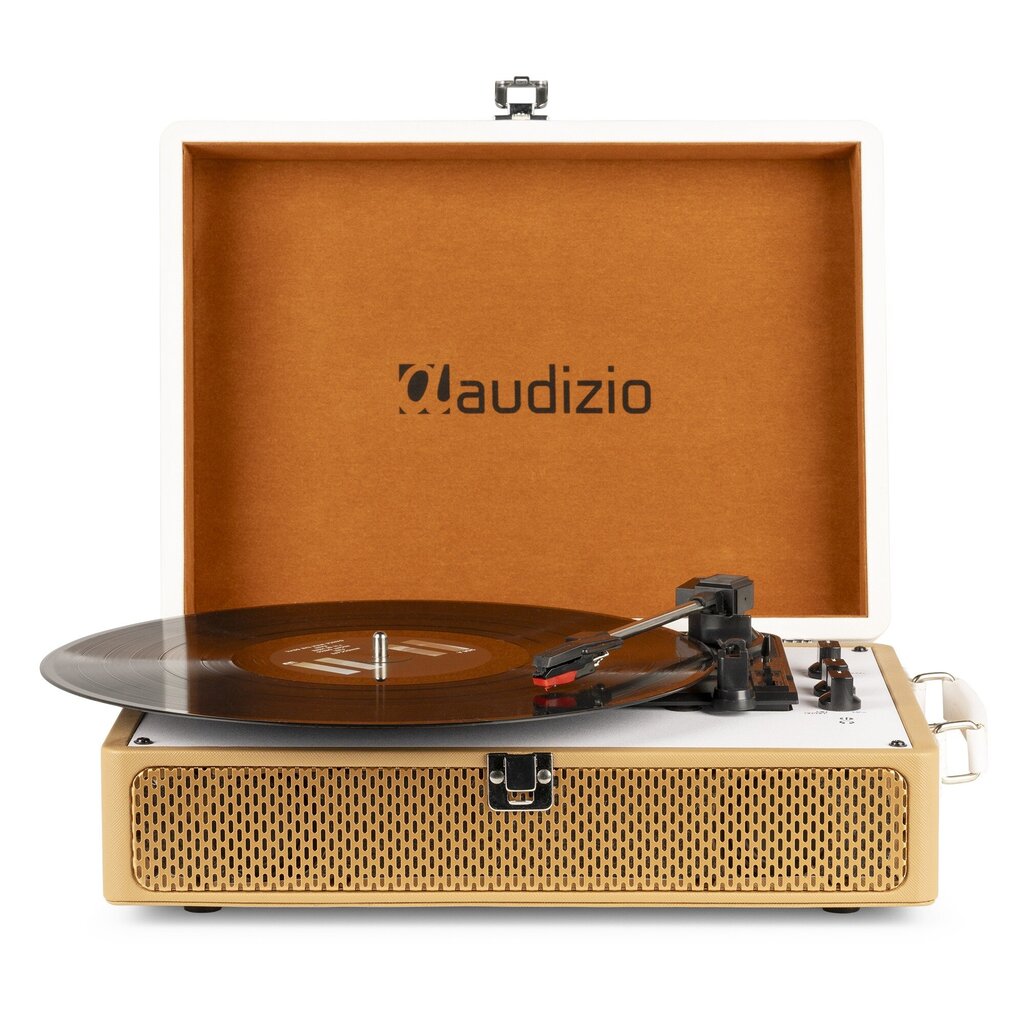 Audizio RP119 Record Player Gold hinta ja tiedot | Vinyylilevysoittimet ja gramofonit | hobbyhall.fi