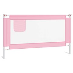 vidaXL Turvalaita sänkyyn pinkki 140x25 cm kangas hinta ja tiedot | vidaXL Vauvan hoito | hobbyhall.fi