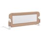 vidaXL Turvalaita sänkyyn taupe 102x42 cm polyesteri hinta ja tiedot | Lasten turvallisuus | hobbyhall.fi