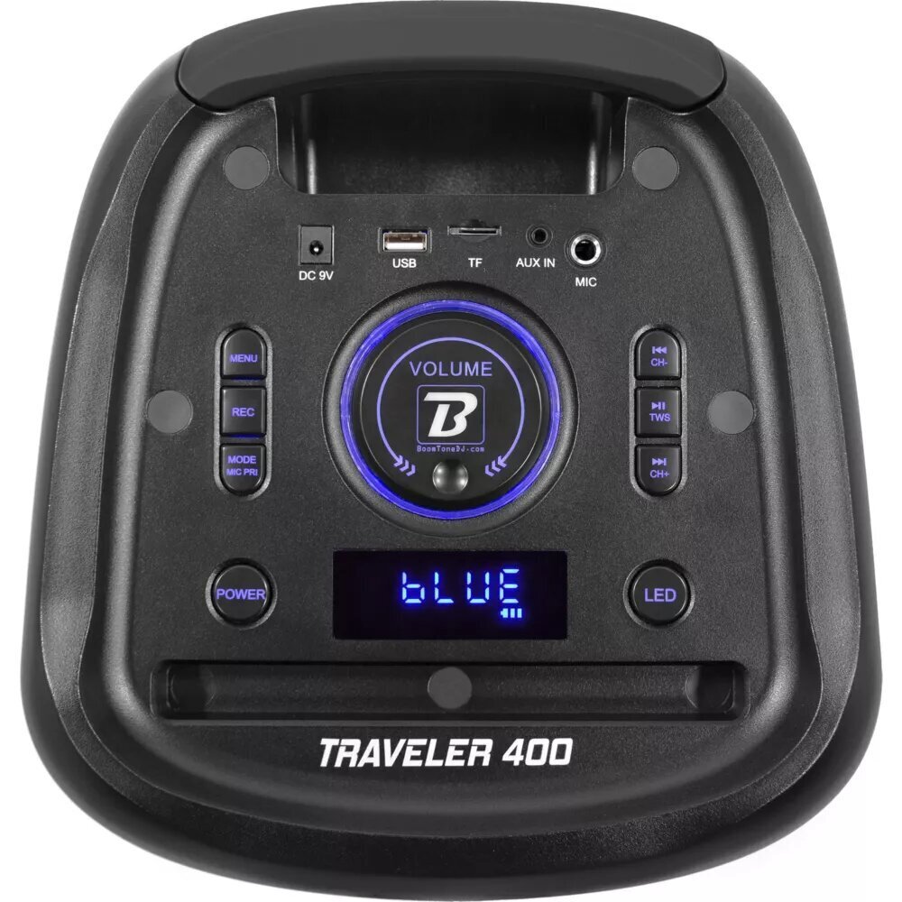 BoomTone DJ Traveler 400, musta hinta ja tiedot | Kaiuttimet | hobbyhall.fi