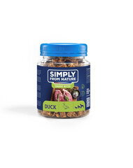 Simply From Nature Smart Bites ankka, 5x130 g hinta ja tiedot | Koiran herkut | hobbyhall.fi