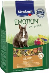 Vitakraft Emotion Beauty kanin ruoka, 600 g hinta ja tiedot | Pieneläinten ruoat | hobbyhall.fi