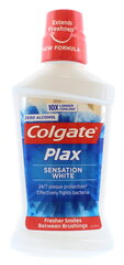 Suuvesi Colgate Plax Sensation White 500 ml. hinta ja tiedot | Suuhygienia | hobbyhall.fi