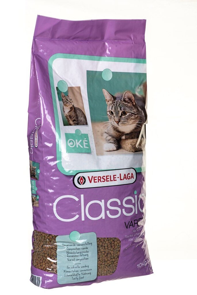 Versele Laga Classic Cat, siipikarja, 10 kg hinta ja tiedot | Kissan kuivaruoka | hobbyhall.fi