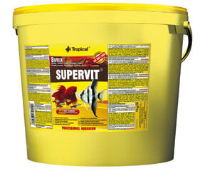 Ruoka kaloille Tropical Supervit, 5L hinta ja tiedot | Kalanruoka | hobbyhall.fi