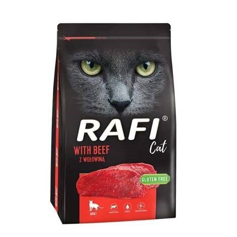 Dolina Noteci Rafi Cat, naudanliha, 7 kg hinta ja tiedot | Kissan kuivaruoka | hobbyhall.fi