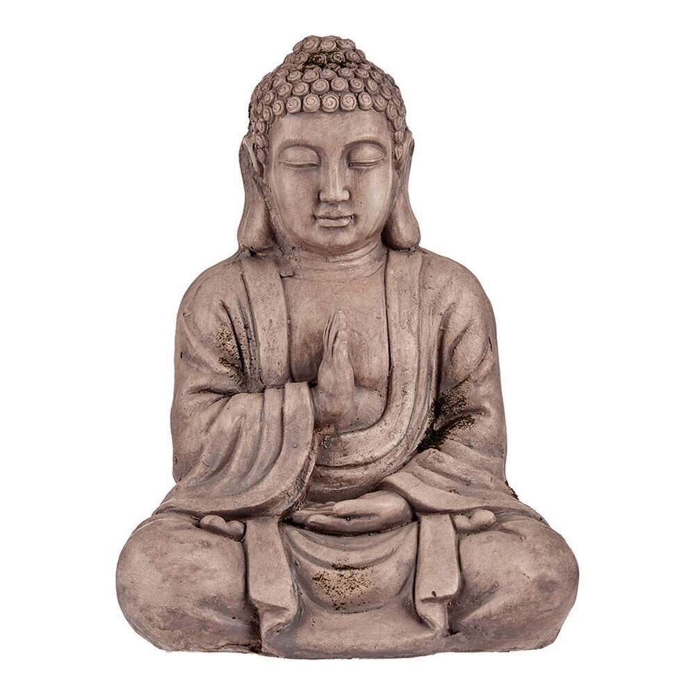 Puutarhakoriste Buddha, harmaa, 23,5 x 49 x 36 cm hinta ja tiedot | Puutarhakoristeet | hobbyhall.fi