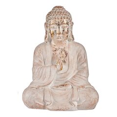 Puutarhakoriste Buddha, valkoinen, 23,5 x 49 x 36 cm hinta ja tiedot | Puutarhakoristeet | hobbyhall.fi