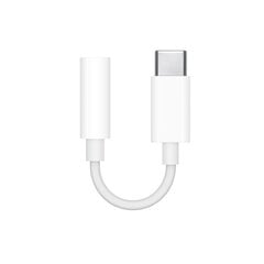 Apple USB-C - 3,5 mm hinta ja tiedot | Kaapelit ja adapterit | hobbyhall.fi