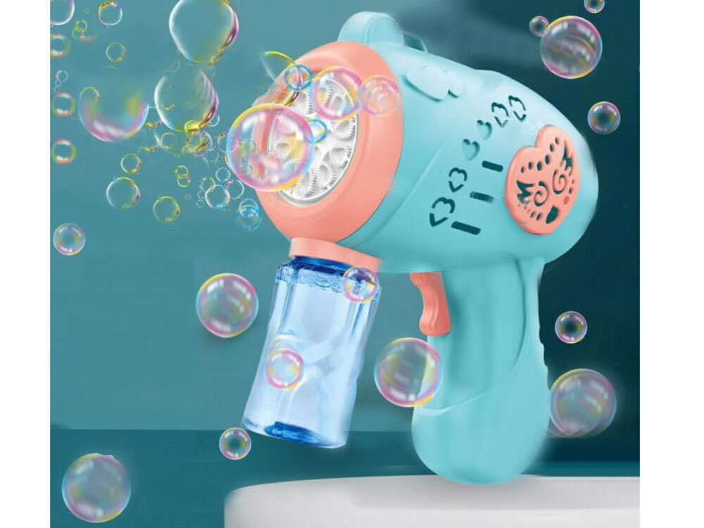 Saippuakuplapistooli Bubble Gun, sininen hinta ja tiedot | Hiekkalelut ja rantalelut | hobbyhall.fi