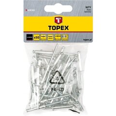 Pop-niitti 4,0 x 8 mm 50 kpl hinta ja tiedot | Topex Kodin remontointi | hobbyhall.fi