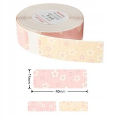 .NIIMBOT Tarrat Tarrat 14*40mm 160kpl SAKURA SAKURA hinta ja tiedot | Vihkot, muistikirjat ja paperit | hobbyhall.fi