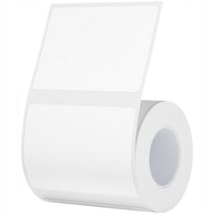 NIIMBOT tarrat RFID tarroja 70 * 100mm valkoinen 75kpl B3S Alkuperäinen hinta ja tiedot | Vihkot, muistikirjat ja paperit | hobbyhall.fi